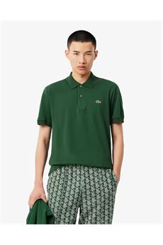 Polo da uomo di colore verde militare