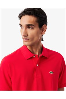 Polo da uomo di colore rosso Lacoste | PH9851240