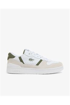 Sneakers da uomo di colore bianco, verde e beige Lacoste | T-CLIP2H4