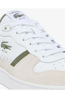 Sneakers da uomo di colore bianco, verde e beige Lacoste | T-CLIP2H4