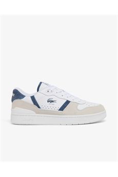 Sneakers da uomo di colore bianco, blu e beige Lacoste | T-CLIPX96