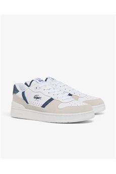 Sneakers da uomo di colore bianco, blu e beige Lacoste | T-CLIPX96