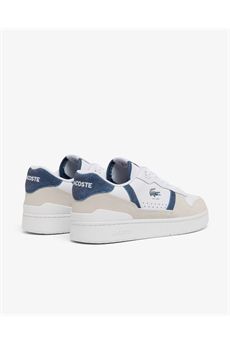 Sneakers da uomo di colore bianco, blu e beige Lacoste | T-CLIPX96