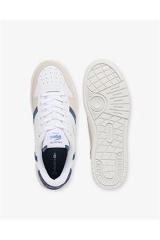 Sneakers da uomo di colore bianco, blu e beige Lacoste | T-CLIPX96