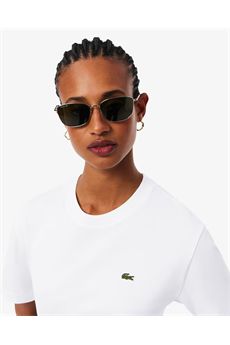 T-shirt da donna di colore bianco Lacoste | TF7215001