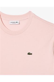 T-shirt da donna di colore rosa chiaro Lacoste | TF7215ADY