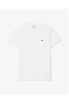 T-shirt da uomo di colore bianco Lacoste | TH6709001