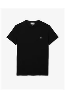 T-shirt da uomo di colore nero Lacoste | TH6709031