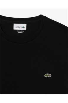 T-shirt da uomo di colore nero Lacoste | TH6709031
