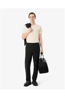 T-shirt da uomo di colore beige Lacoste | TH6709056