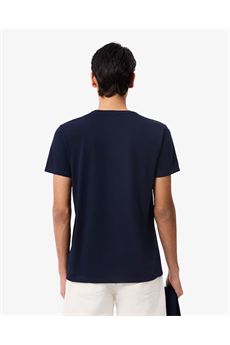 T-shirt da uomo di colore blu navy Lacoste | TH6709166