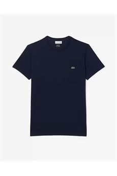 T-shirt da uomo di colore blu navy Lacoste | TH6709166