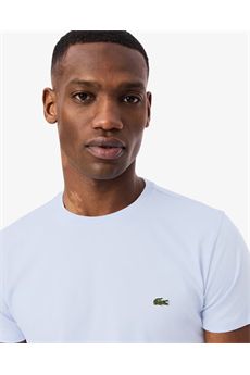 T-shirt da uomo di colore Blu Chiaro Lacoste | TH6709J2G