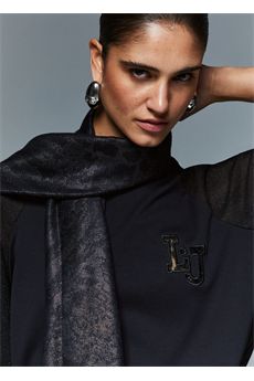 Stola da donna di colore nero Liu Jo Accessori | 2A6022T030022222