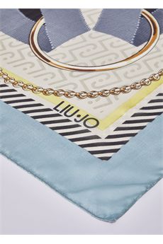 Foulard da donna di colore azzurro Liu Jo Accessori | 2A6055T274509C45