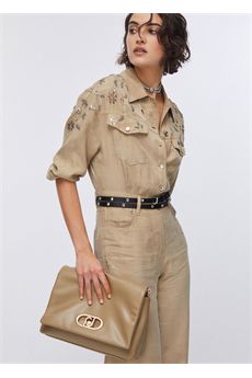 Borsa da donna di colore fango Liu Jo Accessori | AA6147E095301679