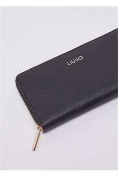 Portafoglio da donna di colore nero Liu Jo Accessori | AA6170E110922222