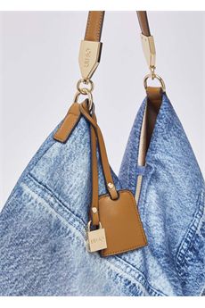 Borsa da donna in stampa denim Liu Jo Accessori | AA6194T274579043