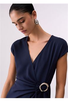 Abito da donna di colore blu Liu Jo Black | CA6138T1820P9583