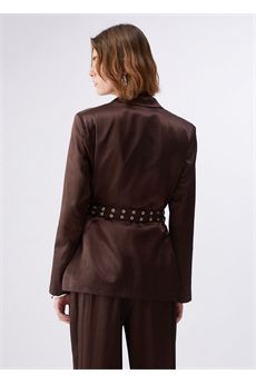 Blazer da donna di colore marrone Liu Jo Black | CA6146T450AP9576