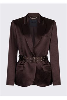 Blazer da donna di colore marrone Liu Jo Black | CA6146T450AP9576