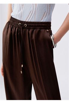 Pantaloni da donna di colore marrone Liu Jo Black | CA6147T450AP9576