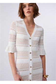 Abito da donna di colore bianco Liu Jo Black | CA6242MS55NP9636