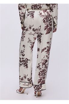Pantaloni da donna floreale Liu Jo Black | CA6254TS061P9654
