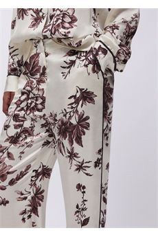 Pantaloni da donna floreale Liu Jo Black | CA6254TS061P9654