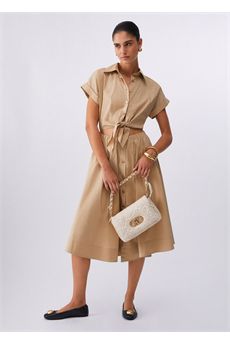 Abito da donna di colore beige Liu Jo Black | CA6277T297AP9574