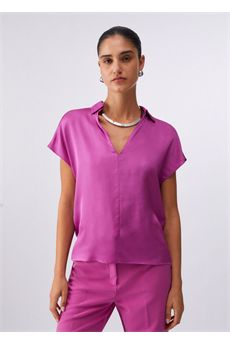 Blusa da donna di colore orchidea Liu Jo Black | CA6288T2571P9632