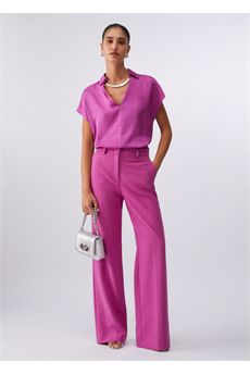 Blusa da donna di colore orchidea Liu Jo Black | CA6288T2571P9632