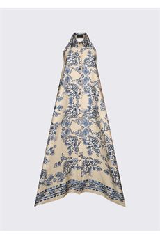 Abito da donna di colore bianco e blu Liu Jo Black | CA6332TS555P9652