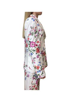 Giacca da donna floreale Liu Jo Black | CA6337T589AP9669