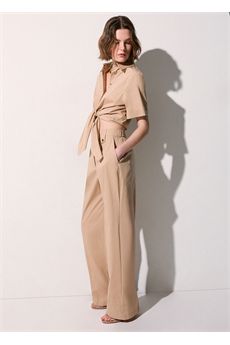 Pantalone da donna di colore cappuccino Liu Jo Black | CA6364T297AP9574