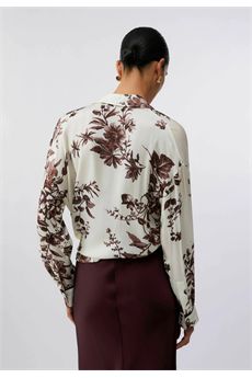 Camicia da donna di colore beige Liu Jo Black | CA6366TS061P9654