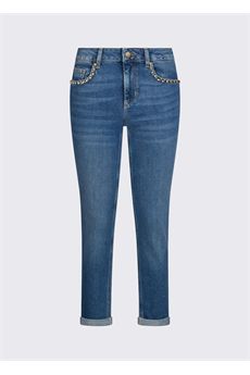 Jeans da donna in denim blu scuro Liu.Jo Denim | UA6006D031078800