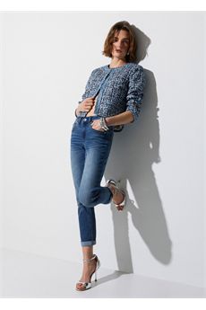 Jeans da donna in denim blu scuro Liu.Jo Denim | UA6006D031879012