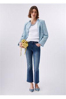 Jeans da donna in denim blu scuro Liu.Jo Denim | UA6040D031879012