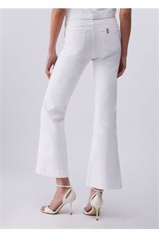 Pantaloni da donna di colore bianco Liu.Jo Denim | UA6162T456A11111