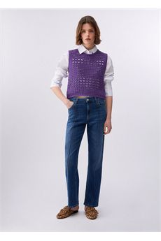 Jeans da donna di colore denim blu Liu.Jo Denim | UA6186D027578970