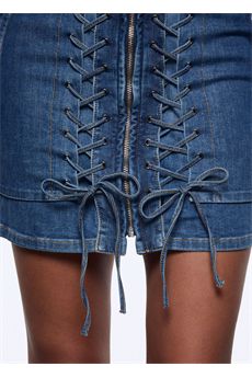 Abito da donna in blu denim Liu.Jo Denim | UA6508D039979157