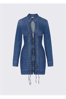 Abito da donna in blu denim Liu.Jo Denim | UA6508D039979157