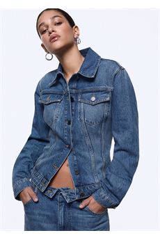 Giacca da donna in blu denim Liu.Jo Denim | UA6511D040079157