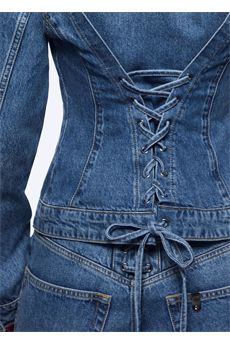 Giacca da donna in blu denim Liu.Jo Denim | UA6511D040079157