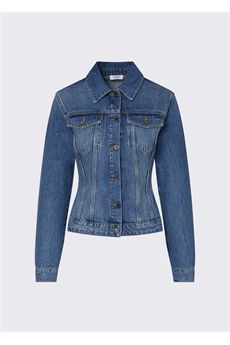 Giacca da donna in blu denim Liu.Jo Denim | UA6511D040079157