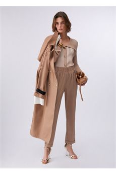 Cardigan da donna di colore beige Liu.Jo Sport | TA6116MS55NC3889