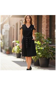 abito da donna di colore nero Liu.Jo Sport | TA6127TS92222222