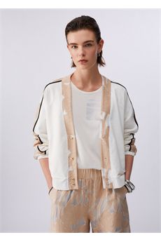 Felpa da donna di colore beige Liu.Jo Sport | TA6197FS090C3883