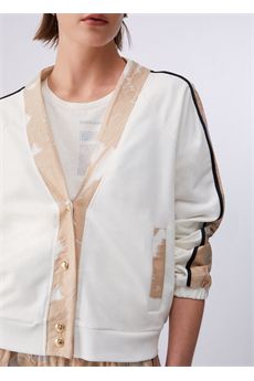 Felpa da donna di colore beige Liu.Jo Sport | TA6197FS090C3883